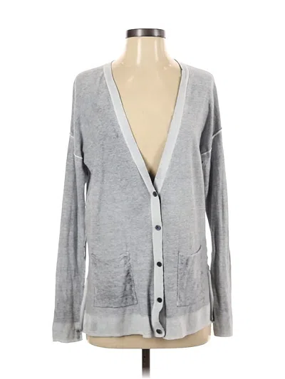Pre-owned Gap Cardigan Sweater In Gray