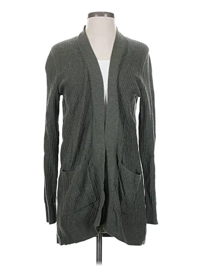 Pre-owned Gap Cardigan Sweater In Gray