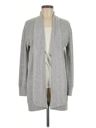 Pre-owned Gap Cardigan Sweater In Gray