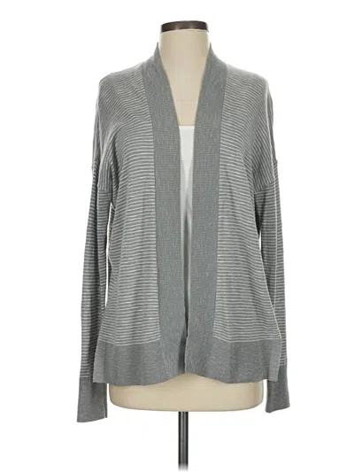 Pre-owned Gap Cardigan Sweater In Gray