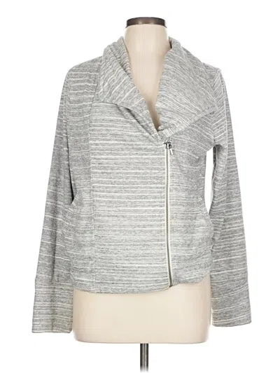 Pre-owned Gap Cardigan Sweater In Gray