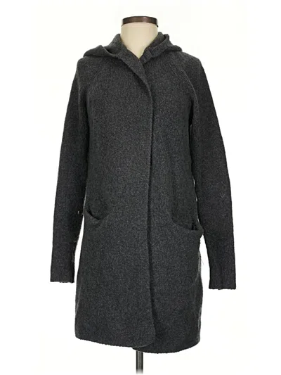 Pre-owned Gap Cardigan Sweater In Gray
