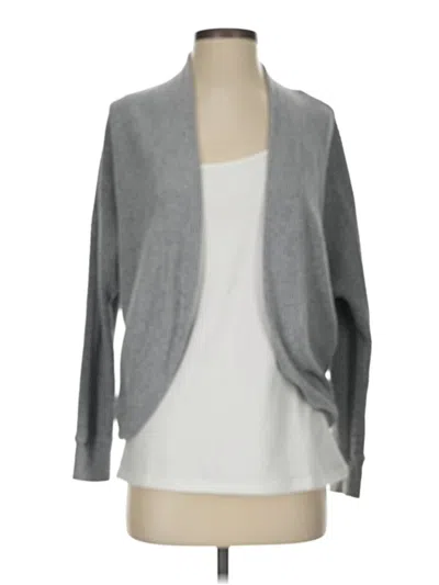 Pre-owned Gap Cardigan Sweater In Gray