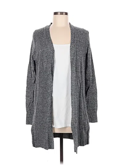 Pre-owned Gap Cardigan Sweater In Gray