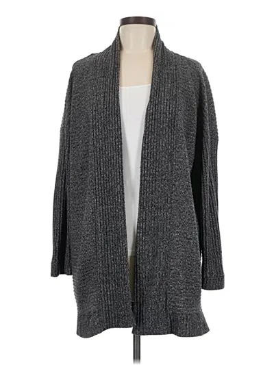 Pre-owned Gap Cardigan Sweater In Gray