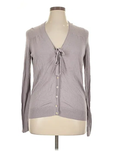 Pre-owned Gap Cardigan Sweater In Gray