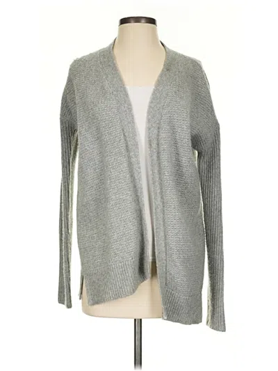 Pre-owned Gap Cardigan Sweater In Gray