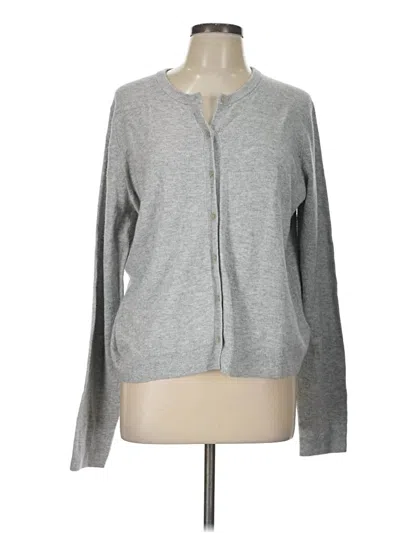 Pre-owned Gap Cardigan Sweater In Gray