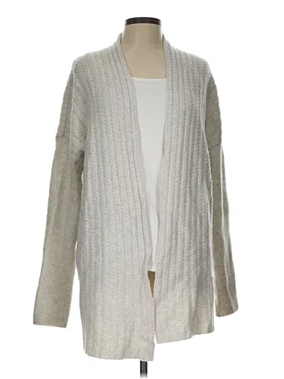 Pre-owned Gap Cardigan Sweater In Gray