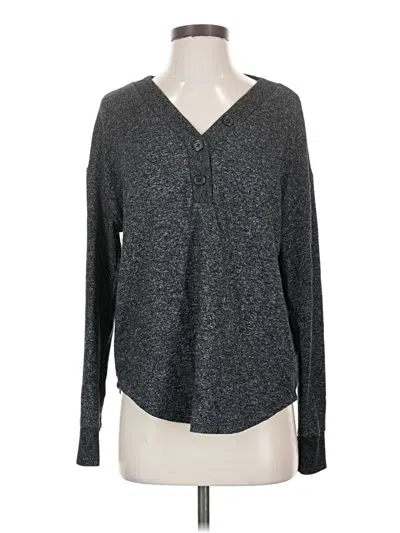 Pre-owned Gap Cardigan Sweater In Gray