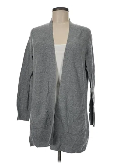 Pre-owned Gap Cardigan Sweater In Gray
