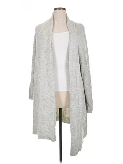 Pre-owned Gap Cardigan Sweater In Gray
