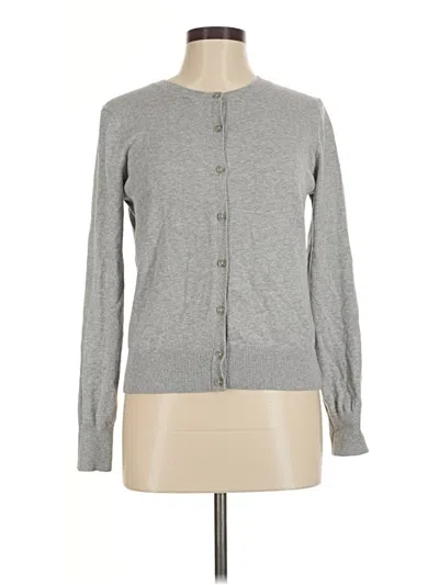 Pre-owned Gap Cardigan Sweater In Gray