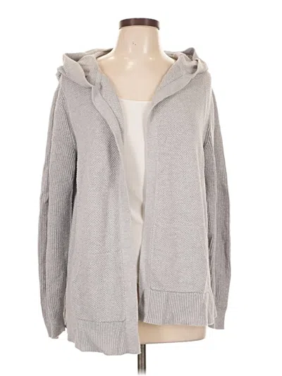 Pre-owned Gap Cardigan Sweater In Gray