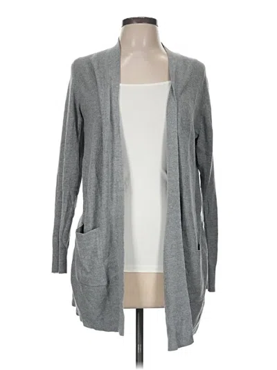 Pre-owned Gap Cardigan Sweater In Gray
