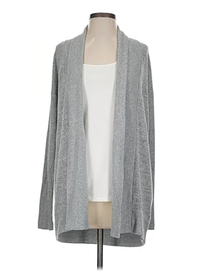 Pre-owned Gap Cardigan Sweater In Gray