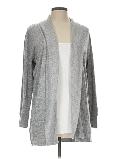 Pre-owned Gap Cardigan Sweater In Gray