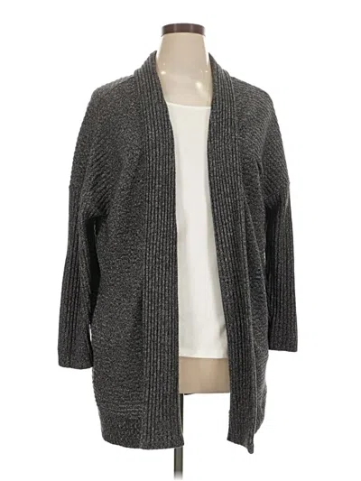 Pre-owned Gap Cardigan Sweater In Gray