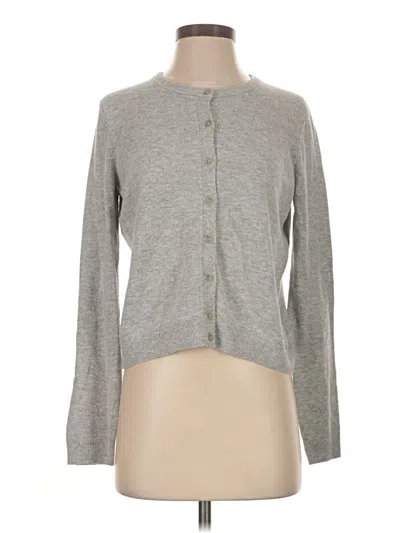 Pre-owned Gap Cardigan Sweater In Gray