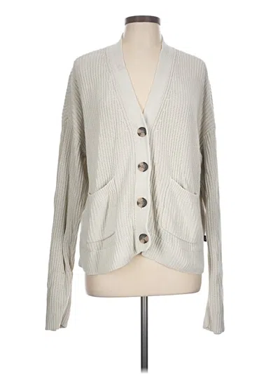 Pre-owned Gap Cardigan Sweater In Gray