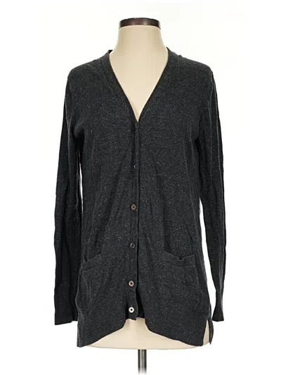 Pre-owned Gap Cardigan Sweater In Gray
