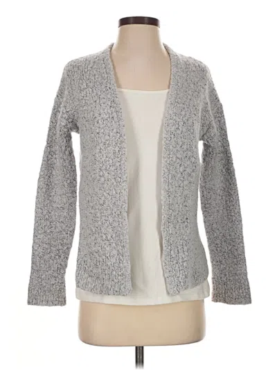 Pre-owned Gap Cardigan Sweater In Gray
