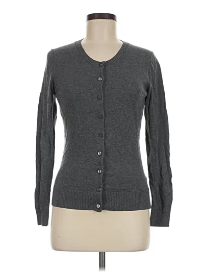 Pre-owned Gap Cardigan Sweater In Gray