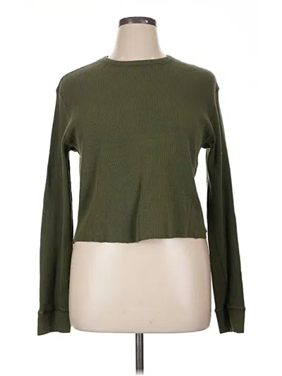 Pre-owned Gap Cardigan Sweater In Green