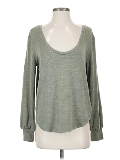 Pre-owned Gap Cardigan Sweater In Green
