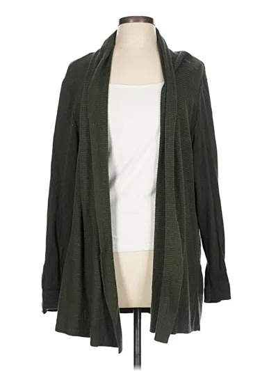 Pre-owned Gap Cardigan Sweater In Green