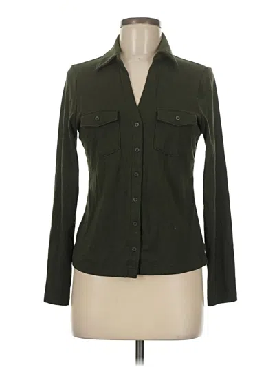 Pre-owned Gap Cardigan Sweater In Green