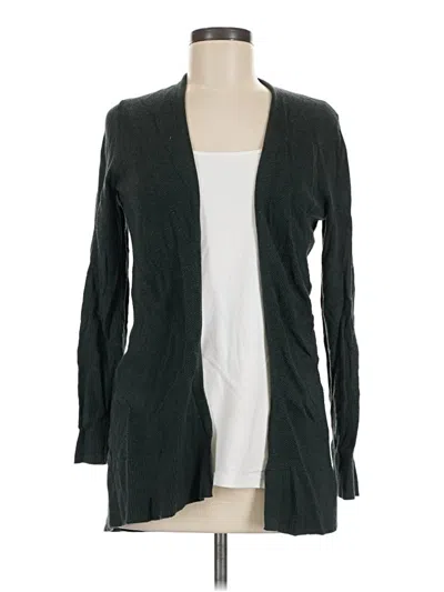 Pre-owned Gap Cardigan Sweater In Green