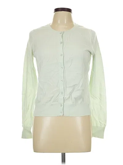 Pre-owned Gap Cardigan Sweater In Green