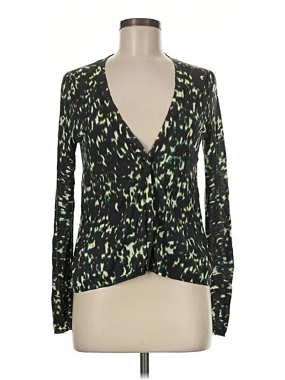 Pre-owned Gap Cardigan Sweater In Green
