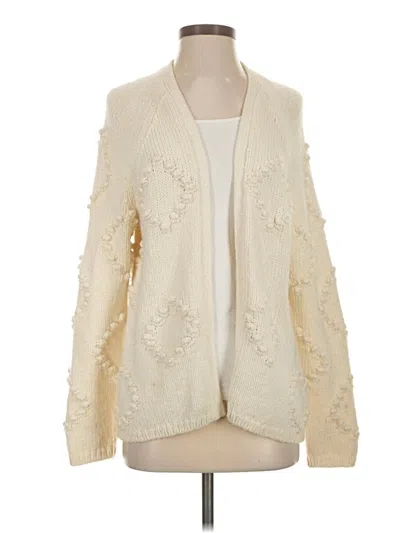 Pre-owned Gap Cardigan Sweater In Ivory