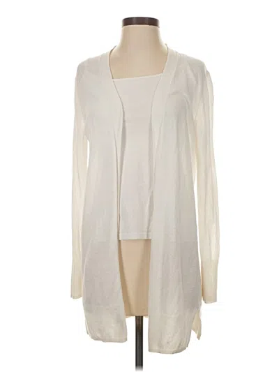 Pre-owned Gap Cardigan Sweater In Ivory
