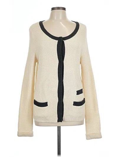 Pre-owned Gap Cardigan Sweater In Ivory
