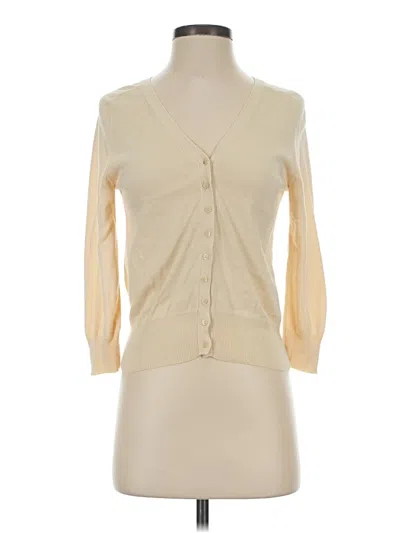 Pre-owned Gap Cardigan Sweater In Ivory