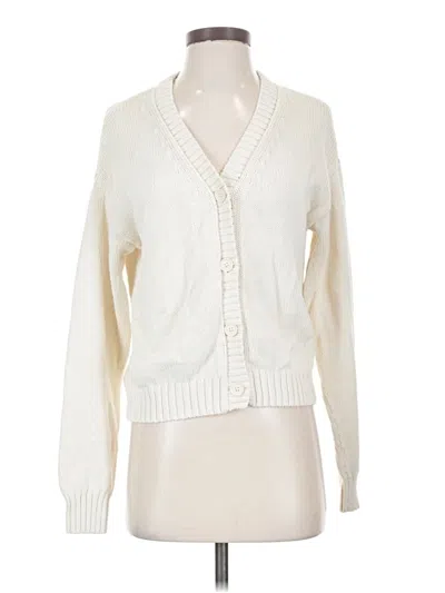 Pre-owned Gap Cardigan Sweater In Ivory