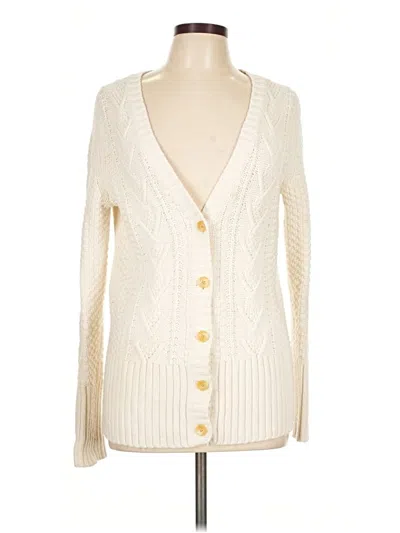 Pre-owned Gap Cardigan Sweater In Ivory