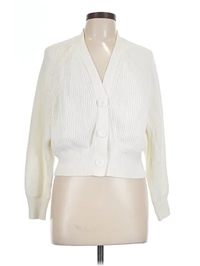 Pre-owned Gap Cardigan Sweater In Ivory