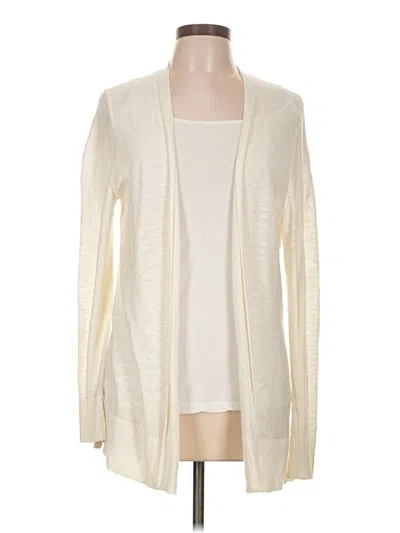 Pre-owned Gap Cardigan Sweater In Ivory