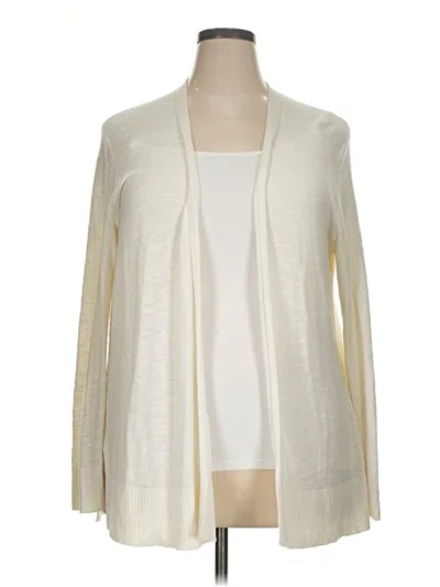 Pre-owned Gap Cardigan Sweater In Ivory