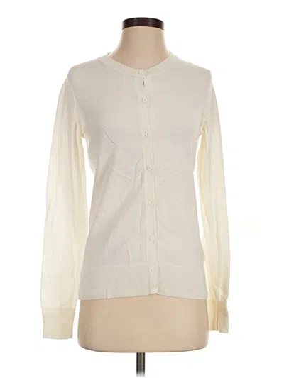 Pre-owned Gap Cardigan Sweater In Ivory