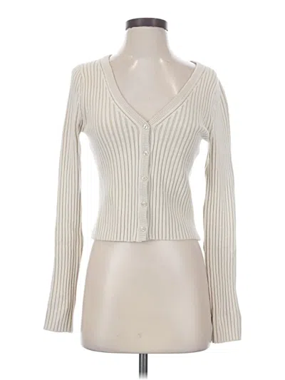 Pre-owned Gap Cardigan Sweater In Ivory