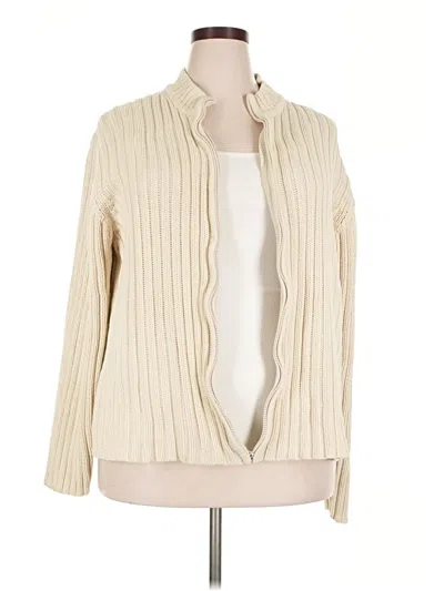 Pre-owned Gap Cardigan Sweater In Ivory