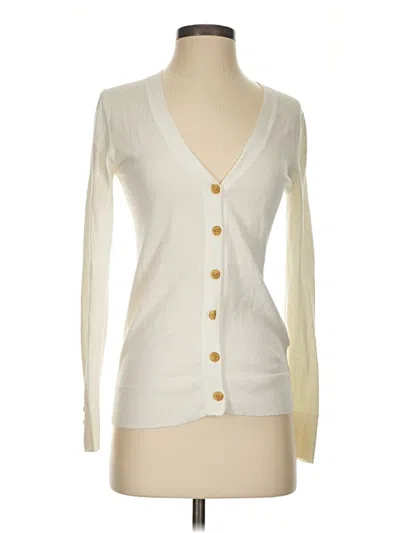 Pre-owned Gap Cardigan Sweater In Ivory