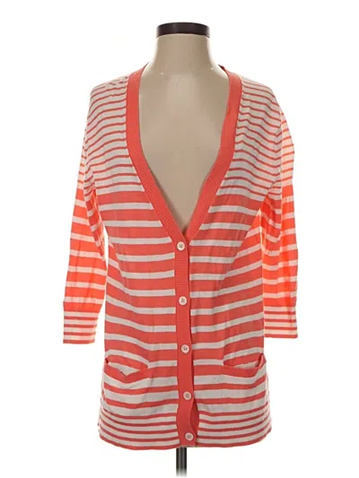 Pre-owned Gap Cardigan Sweater In Orange