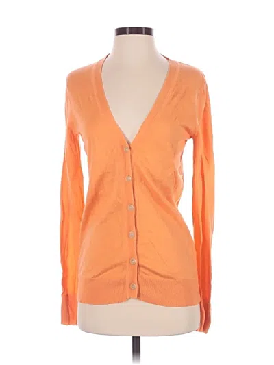 Pre-owned Gap Cardigan Sweater In Orange