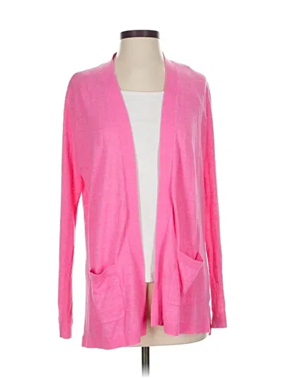 Pre-owned Gap Cardigan Sweater In Pink